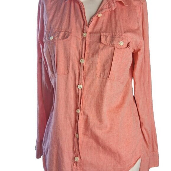 J.Crew the Perfect Shirt M - Picture 1 of 2